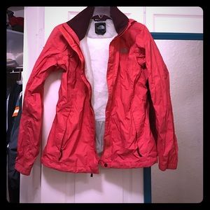 Pink NorthFace Rain Jacket