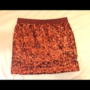 Forever 21 sequin skirt