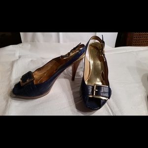 Micheal Kors peep toe