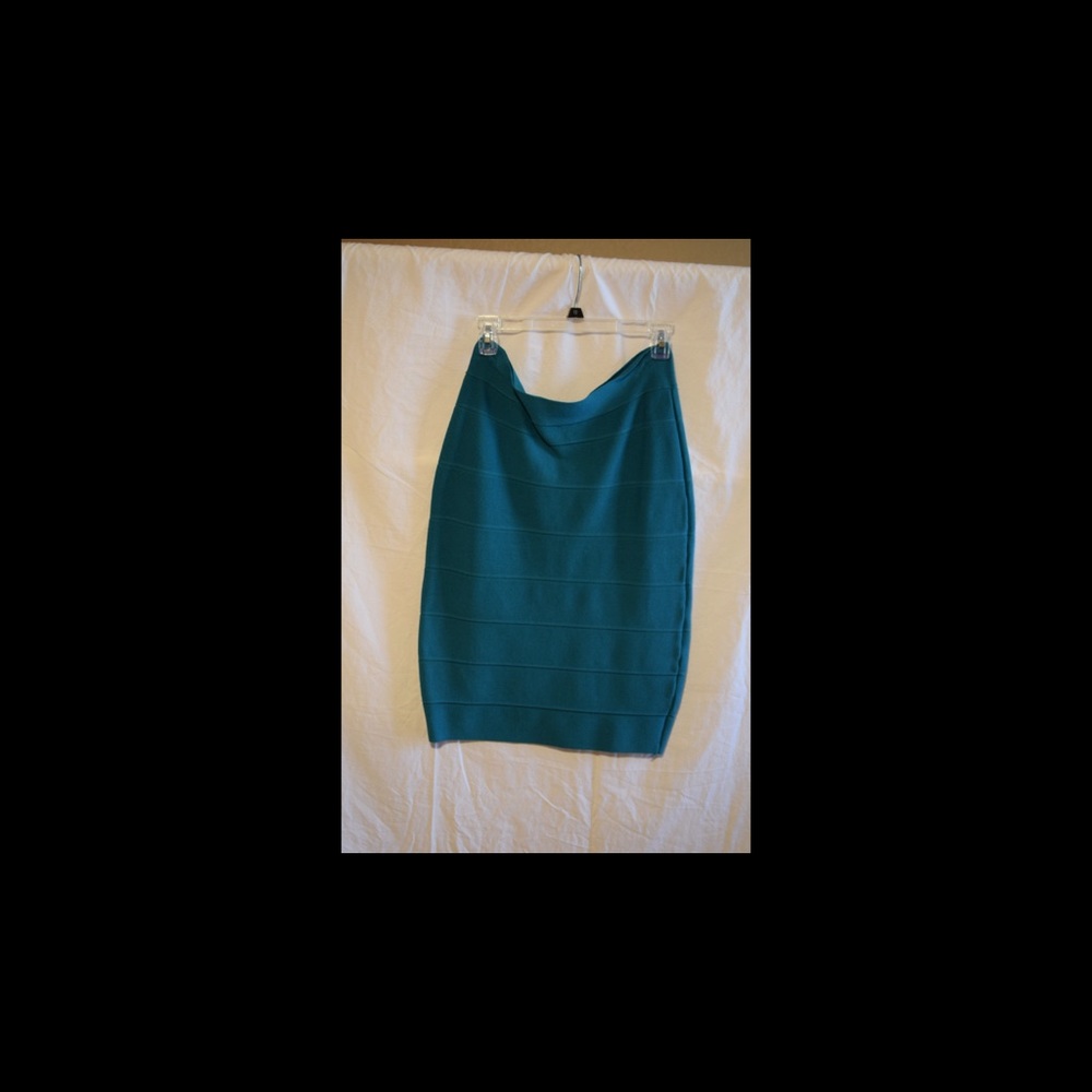 Teal skirt