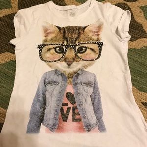 Cat tee