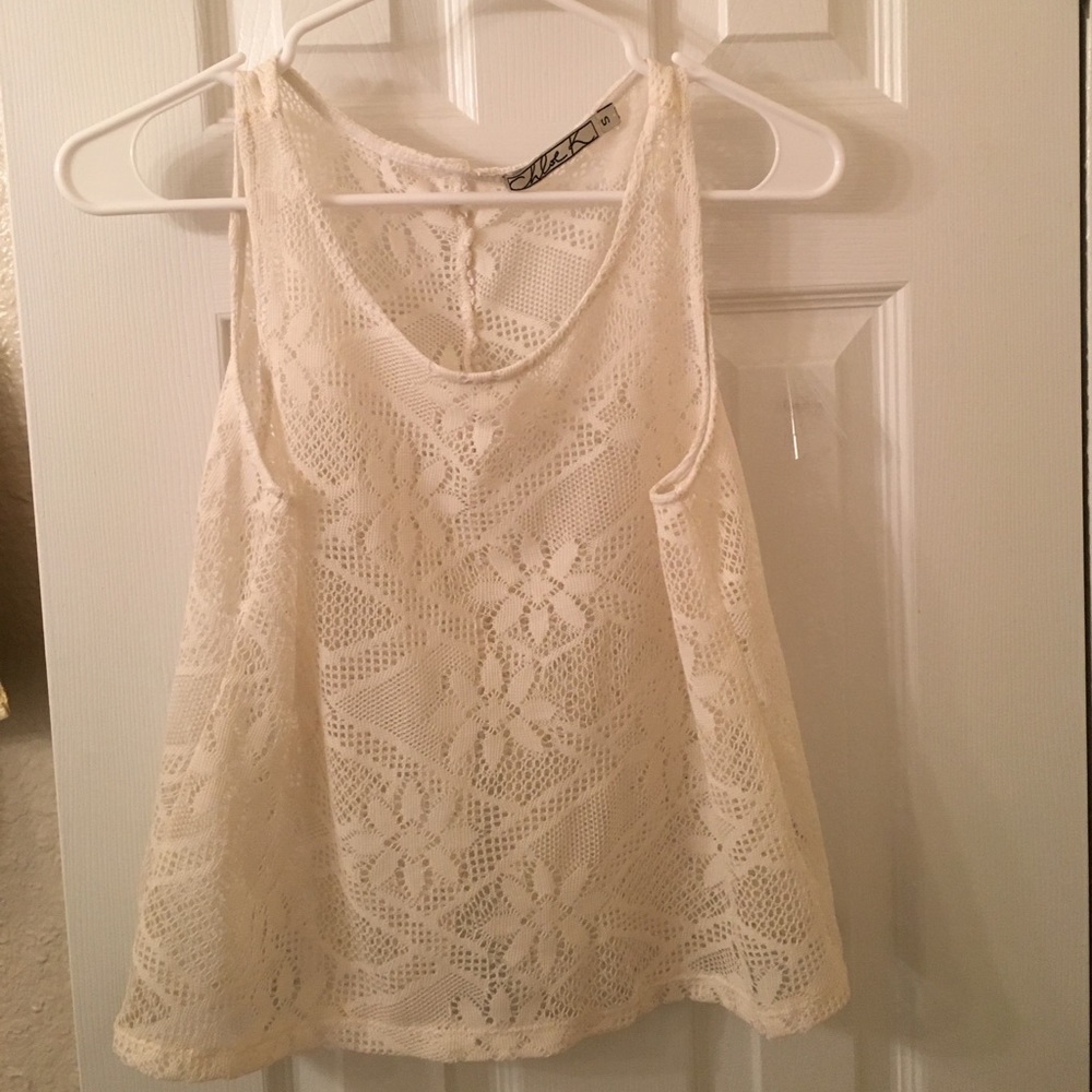 Crochet tank top