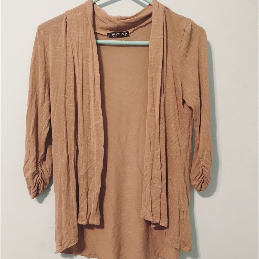 Beige cardigan