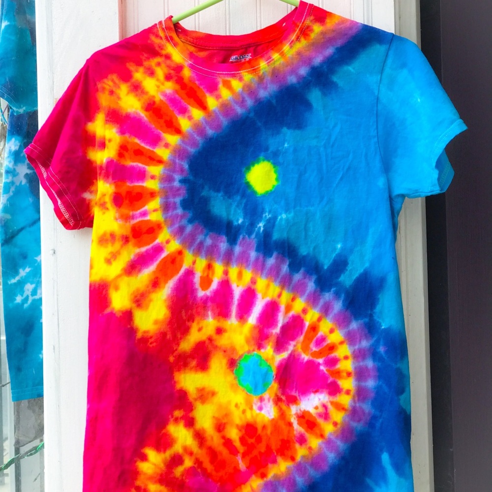 Tie Dye Short Sleeve Shirt - Artist Chris Brannon