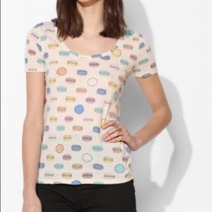 Urban Outfitters Macaroon Scoop Neck T-Shirt