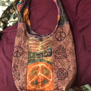 Peace Om Bohemian Purse