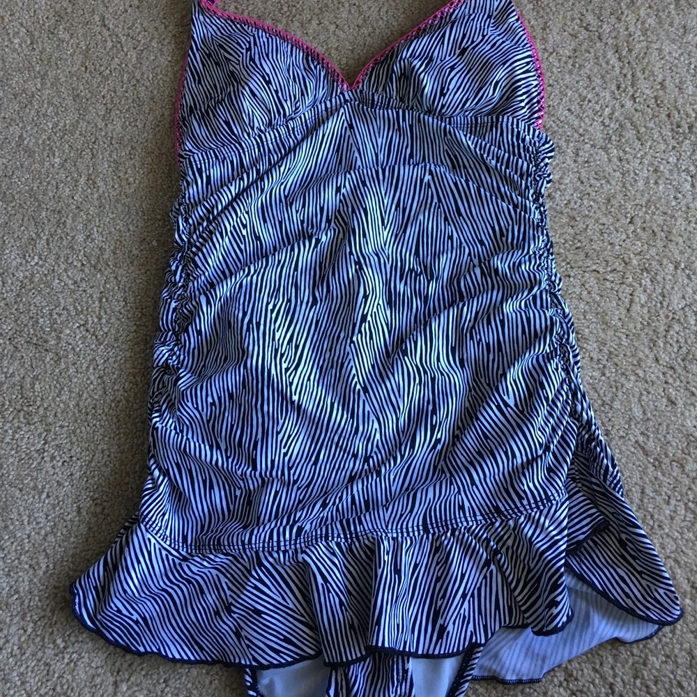 Skirted swimsuit