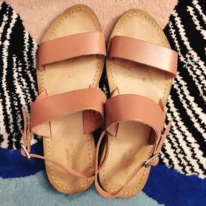rose pink sandals