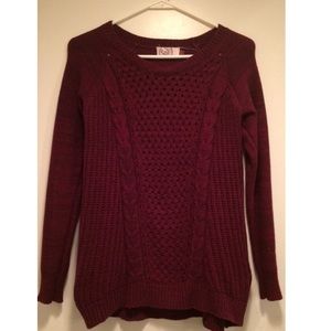 Maroon Sweater