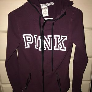 VS Pink maroon jacket XS $25