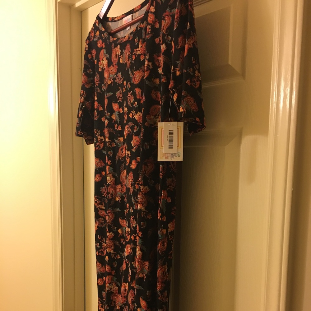LuLaRoe Julia Dress XL