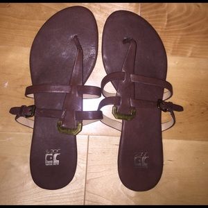 Brown sandals