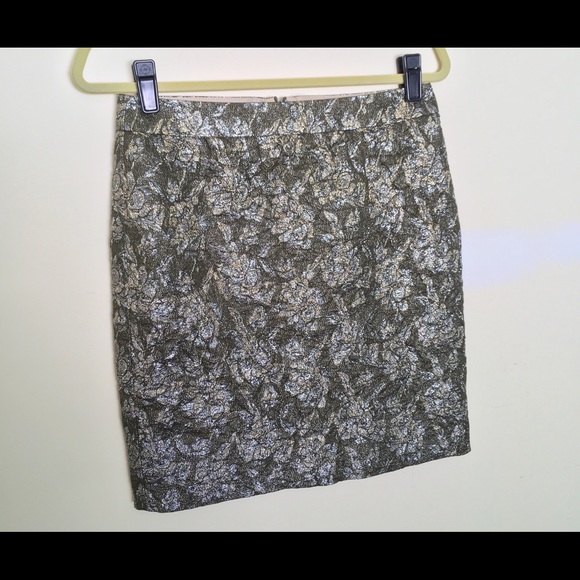 J. Crew Collection Crushed Jacquard Skirt NWOT - Picture 2 of 7