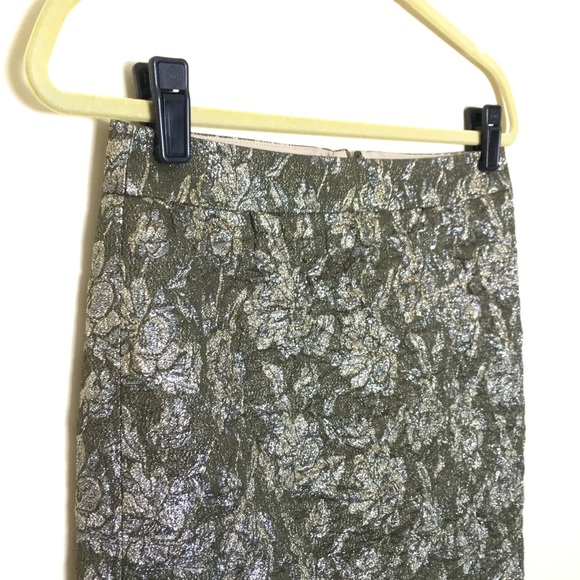 J. Crew Collection Crushed Jacquard Skirt NWOT - Picture 5 of 7