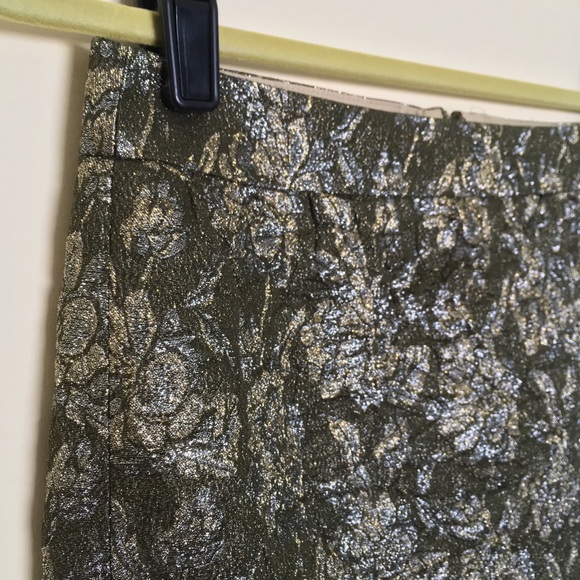 J. Crew Collection Crushed Jacquard Skirt NWOT - Picture 6 of 7