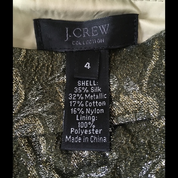 J. Crew Collection Crushed Jacquard Skirt NWOT - Picture 7 of 7