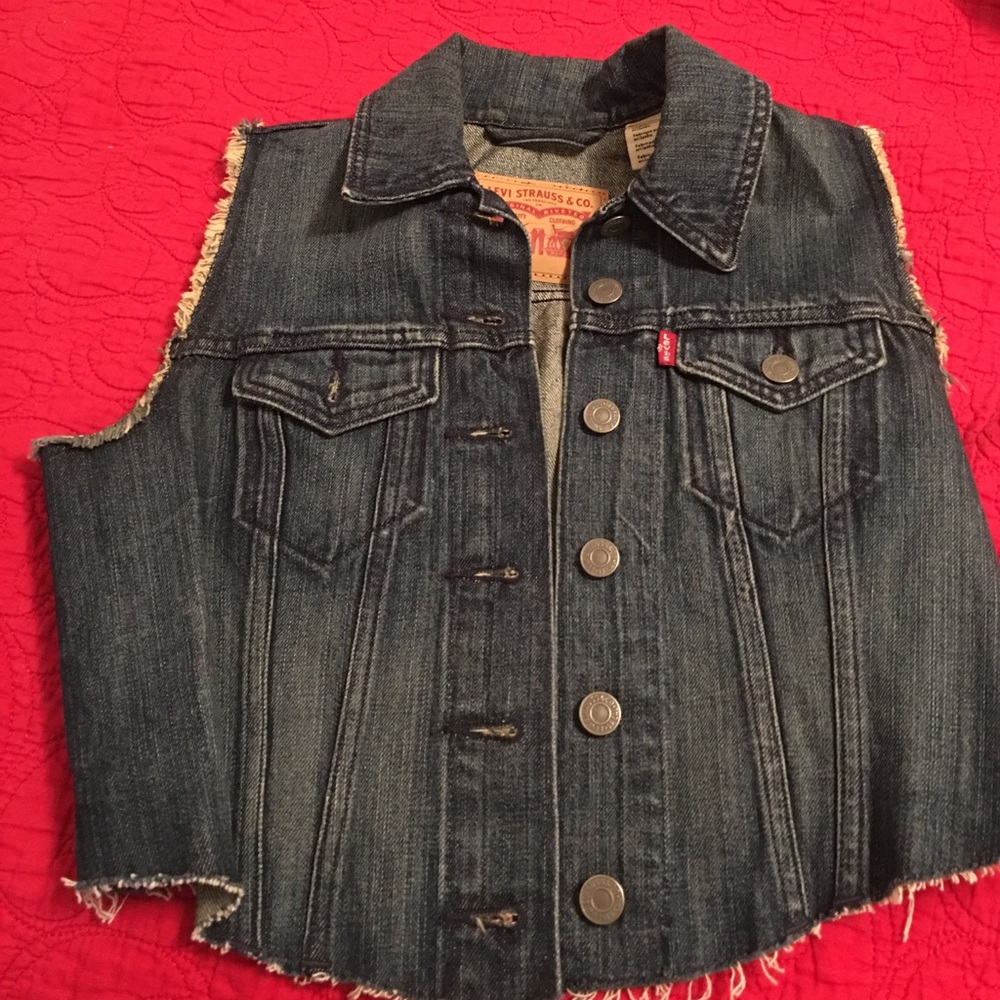 Levis jean vest