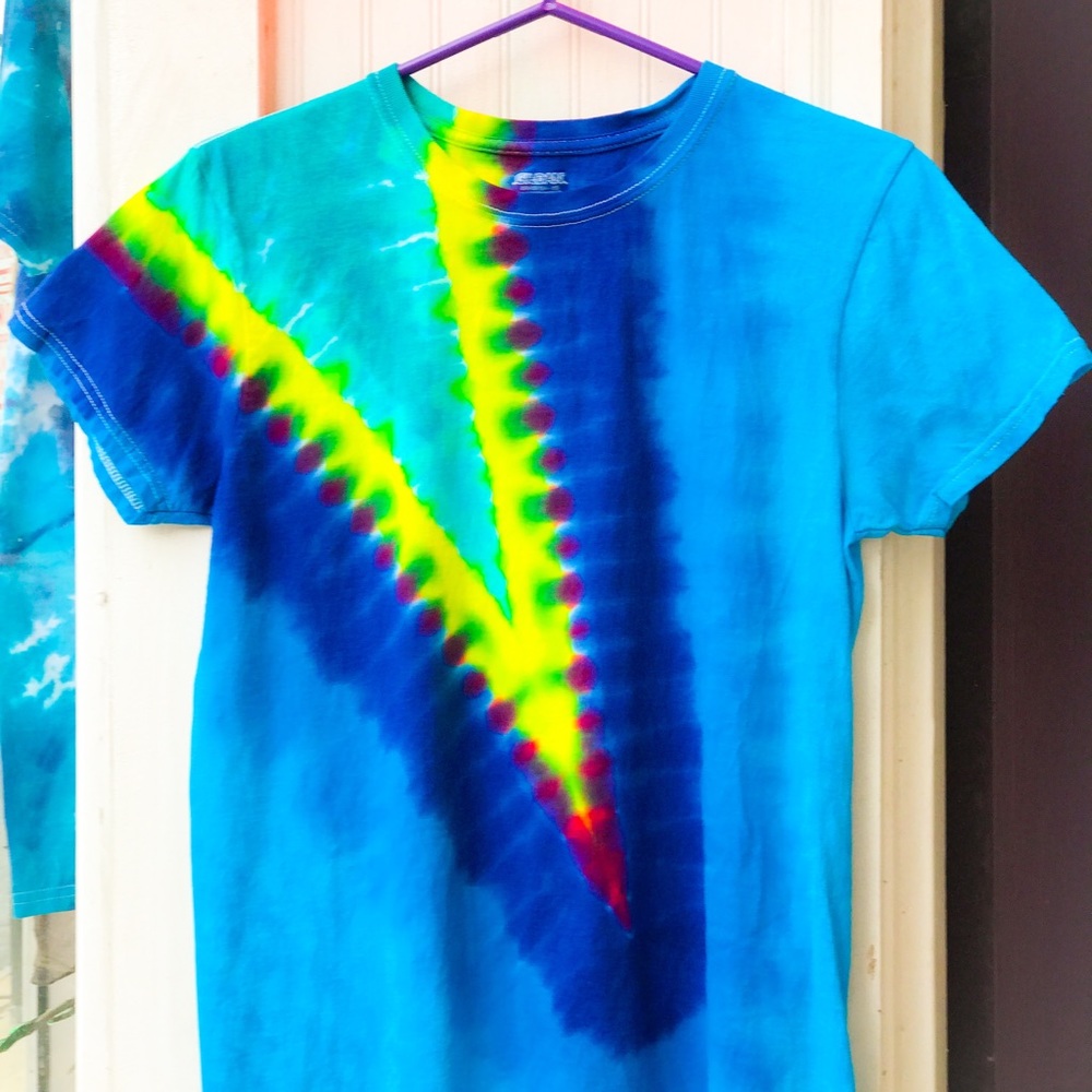 Tie Dye Short Sleeve Shirt - Artist Chris Brannon