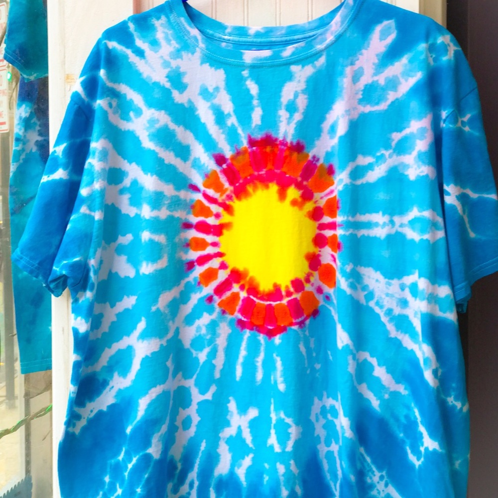 Tie Dye Short Sleeve Shirt - Artist Chris Brannon