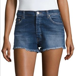 Hudson Jeans Tori Cut Off Denim Short