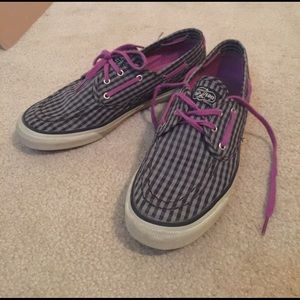 Sperry topsiders checkered!!!