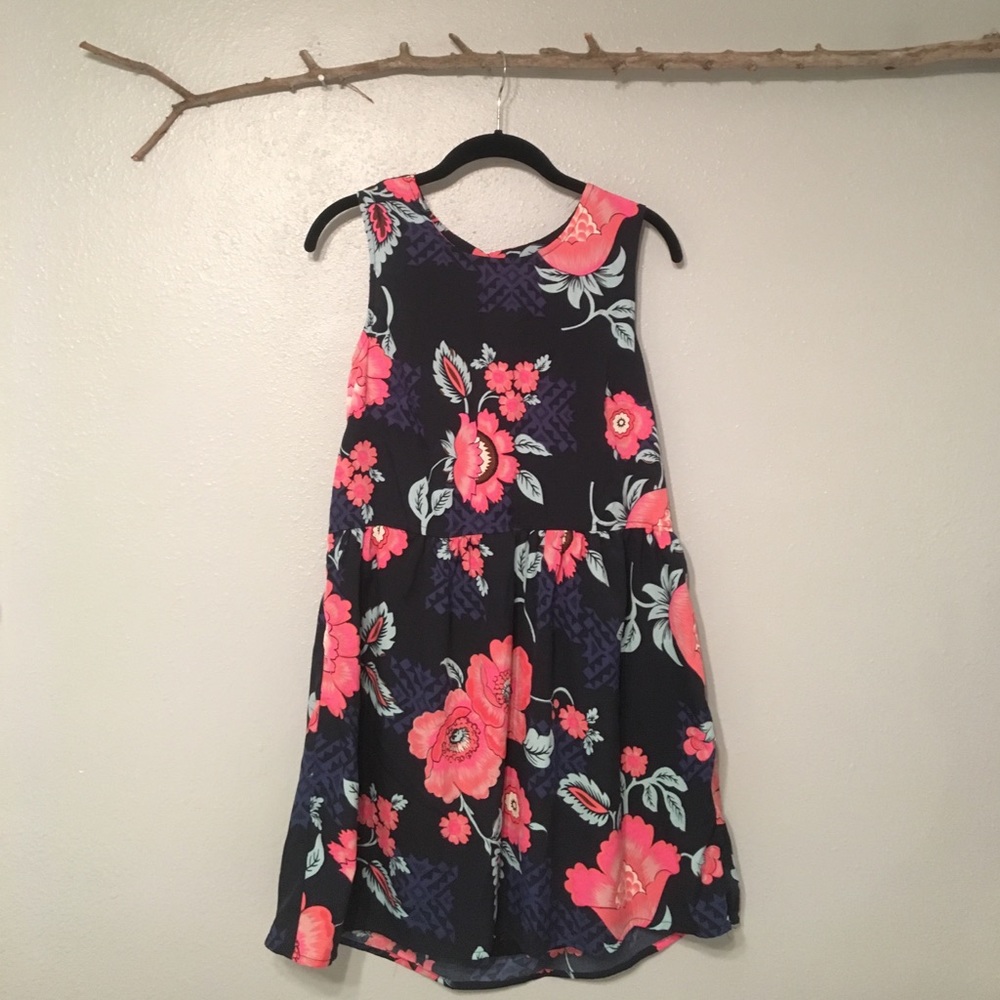 Open back dress
