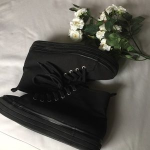 High-Top Platform Sneakers