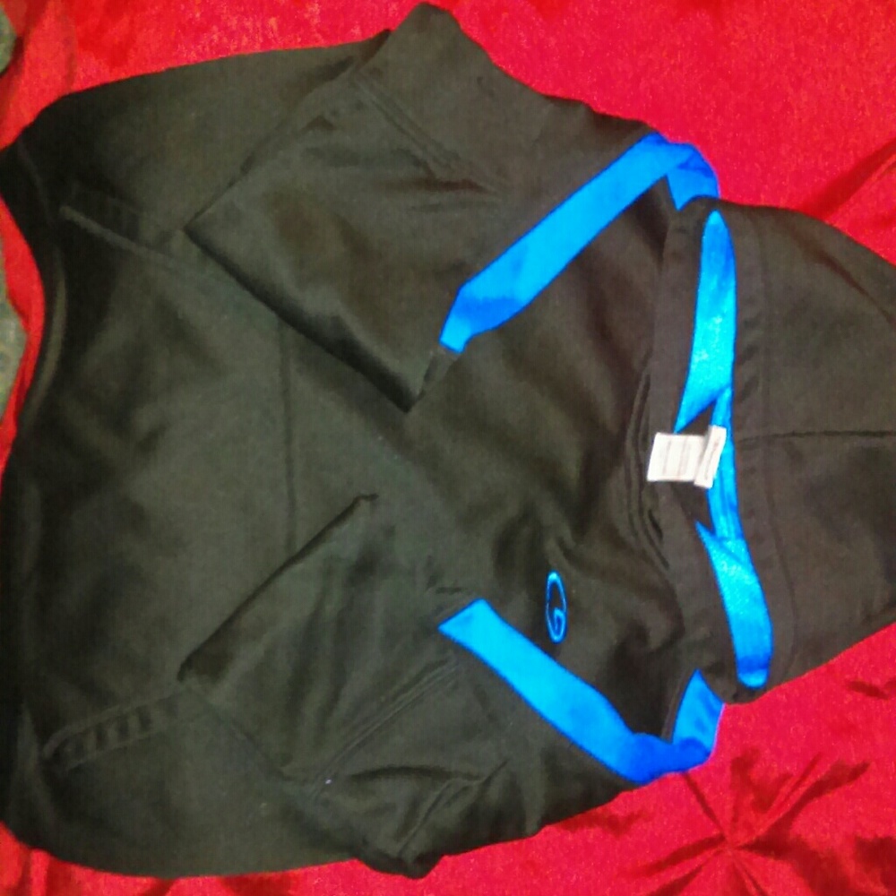 Champion black and blue sweatshirt boys size 8