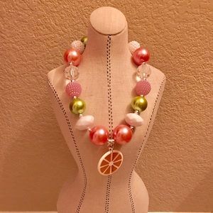 Lemonade bubblegum necklace