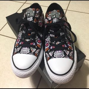 Sugar Skull Converse All Star