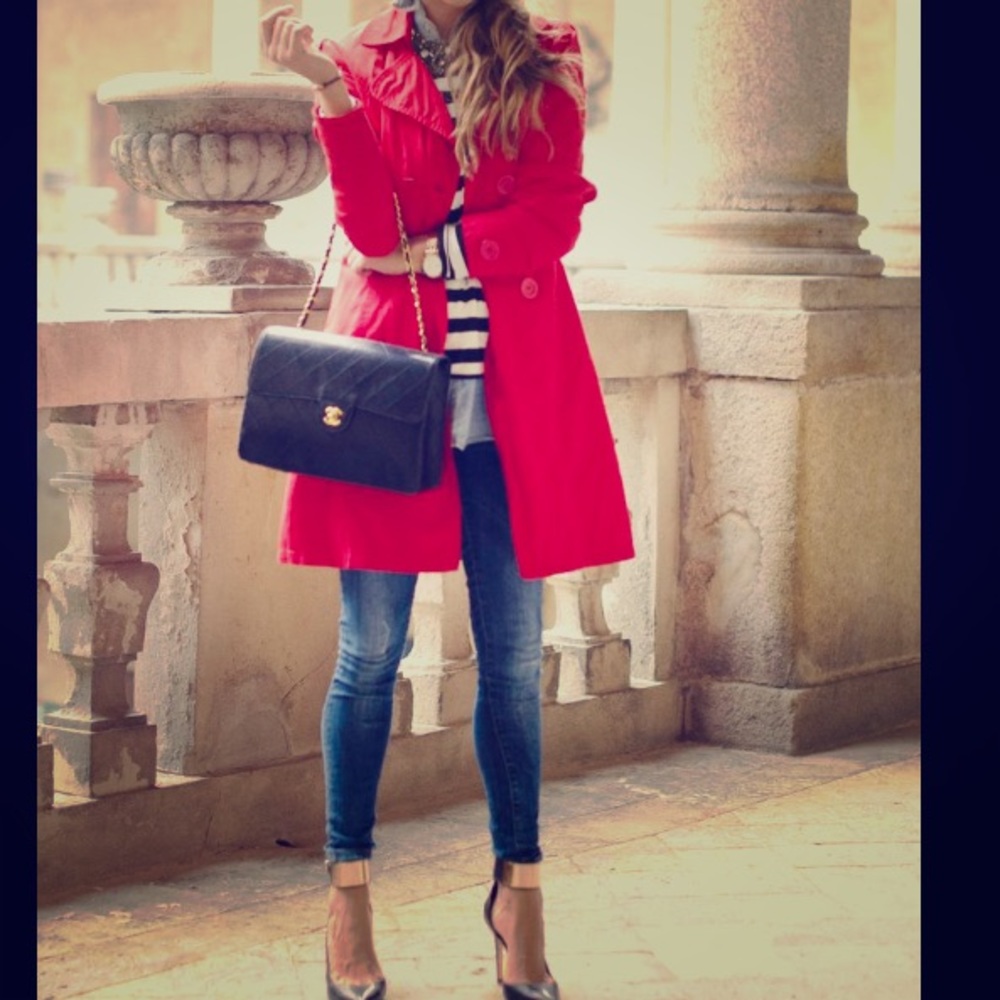 Michael Kors double breasted trench