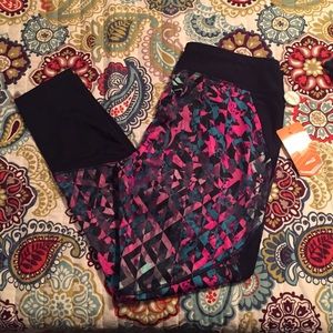 Full Length Patterned Active Leggings