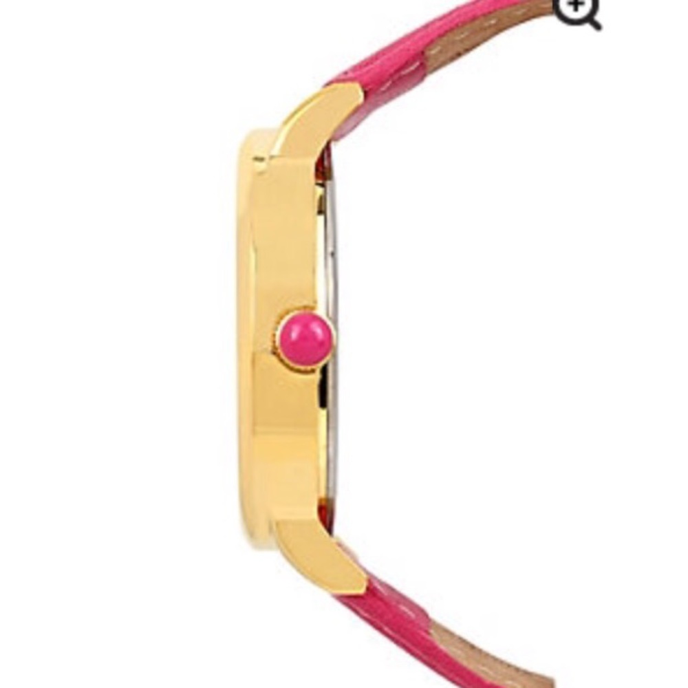 Betsey Johnson Betseyest Betsey Pink Emoji Watch - Picture 5 of 9