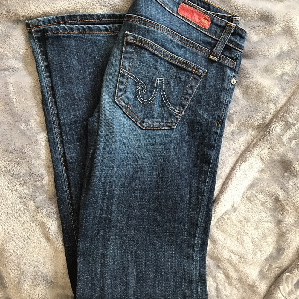 AG jeans. Angelina boot cut. Lightly worn.