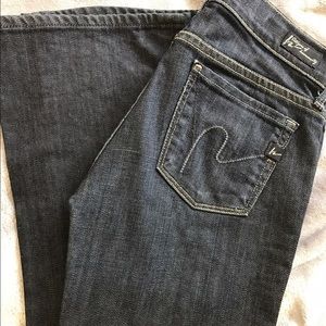 Citizens bootcut, dark blue jeans