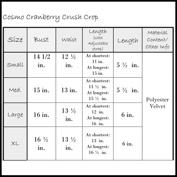 Crushed Velvet Crop Top - Picture 7 of 7