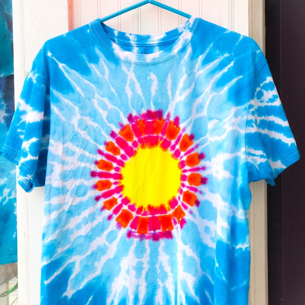 Tie Dye Short Sleeve Shirt - Chris Brannon