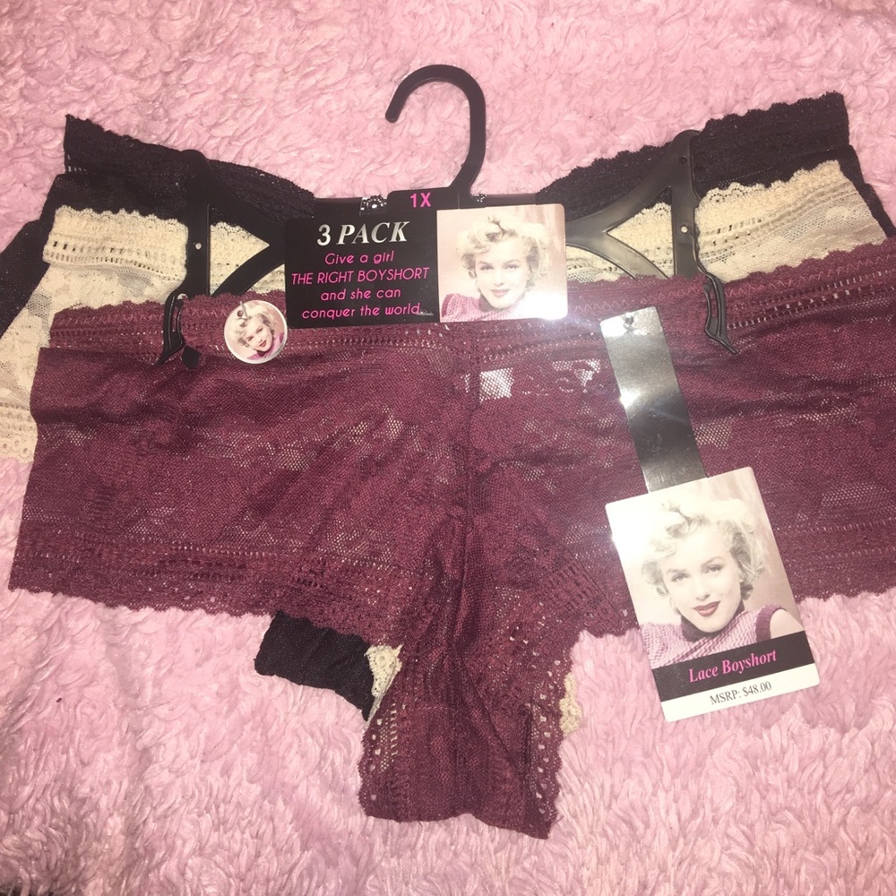 🛑SALE Plus size 3 pack panties