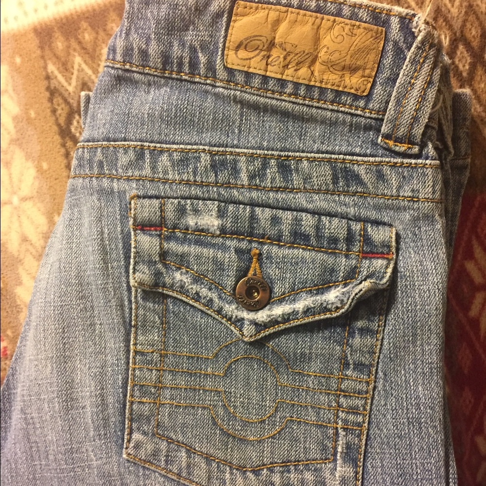 O'Neill distressed jeans size 5