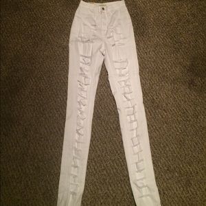 New white jeans
