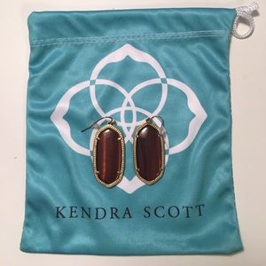Kendra Scott Brown Elle Earrings
