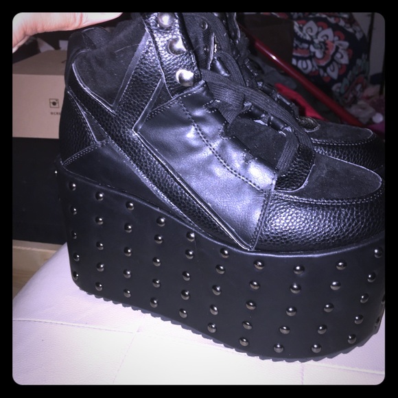 YRU Studded Platforms - Picture 2 of 2