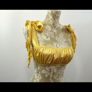 Brand new! Body Zone Side Tie Up Top. One size.