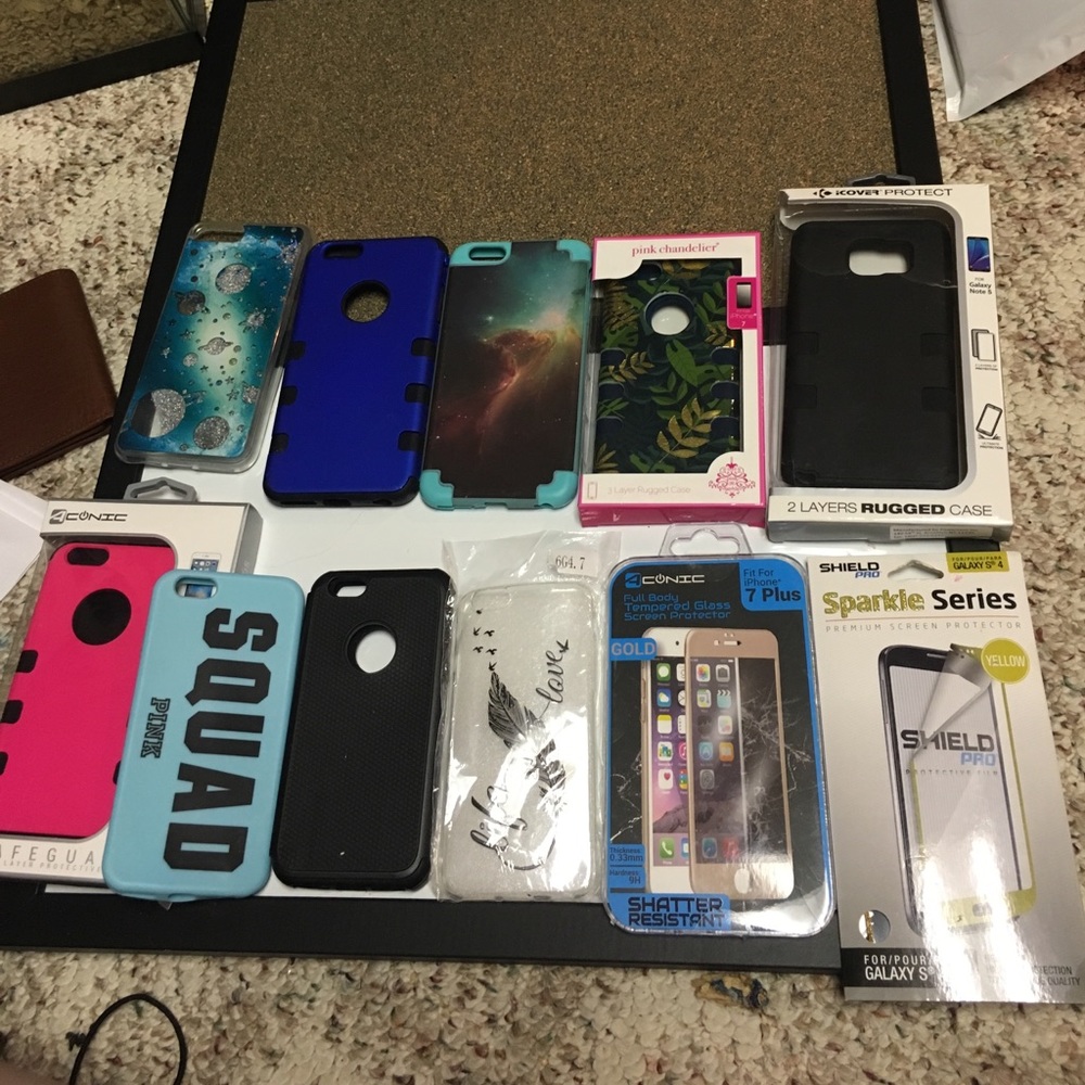 iphone6,6+,7, & galaxy note 5 cases