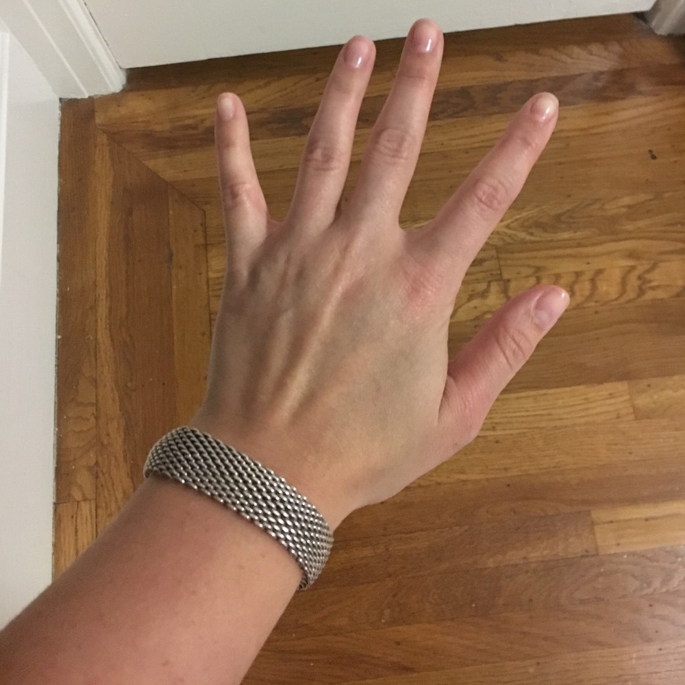 Tiffany&Co Somerset Narrow Bangle, sterling silver