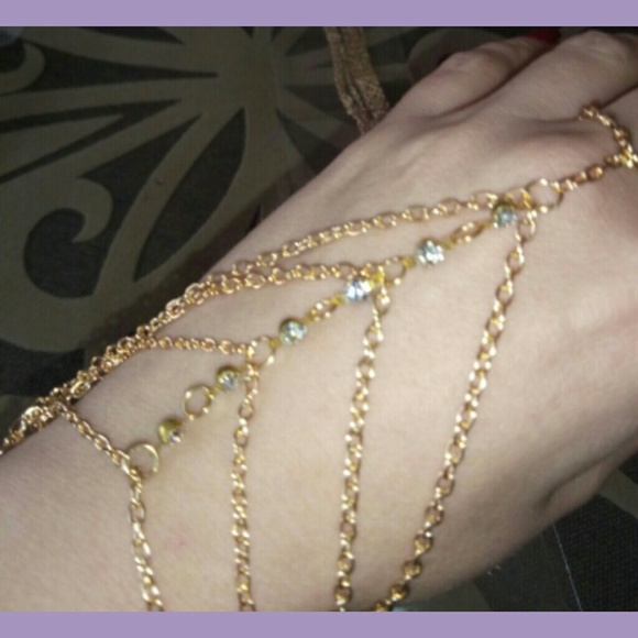 SOLD!!Boho Gypsy Hand Chain~NEW - Picture 3 of 5