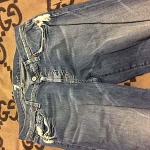 Cropped 7 jeans