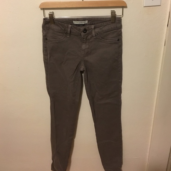 Rich & Skinny Taupe Denim Skinny Jeans size 25 - Picture 2 of 4