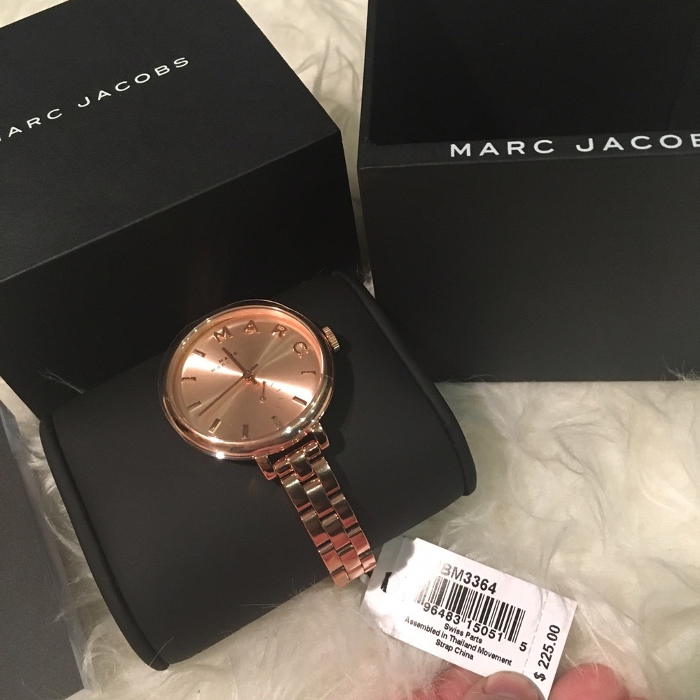 🆕Marc by Marc Jacobs Sally Baker Rose Gold Watch - Picture 3 of 8