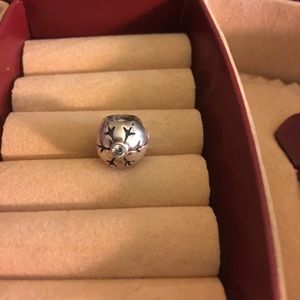 Pandora snowflake charm